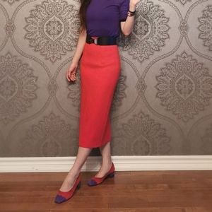 Made in Italy suede pump